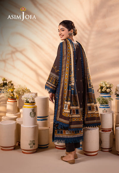 Asim Jofa D/Print Lawn'24 AJUB#18