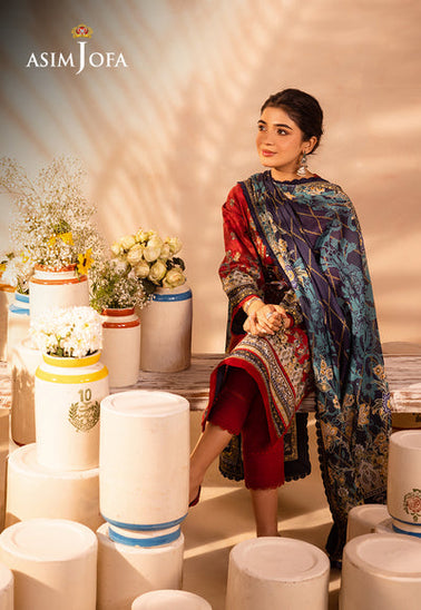 Asim Jofa D/Print Lawn'24 AJUB#02