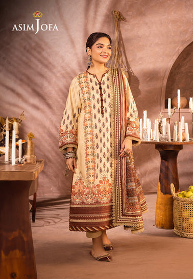 Asim Jofa D/Print Lawn'24 AJUB#04