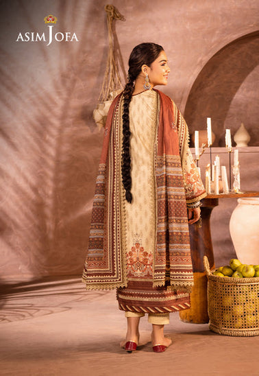Asim Jofa D/Print Lawn'24 AJUB#04