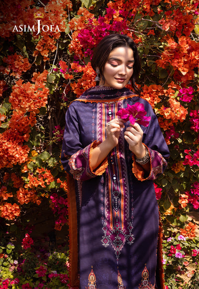 Asim Jofa D/Print Lawn'24 AJUB#09