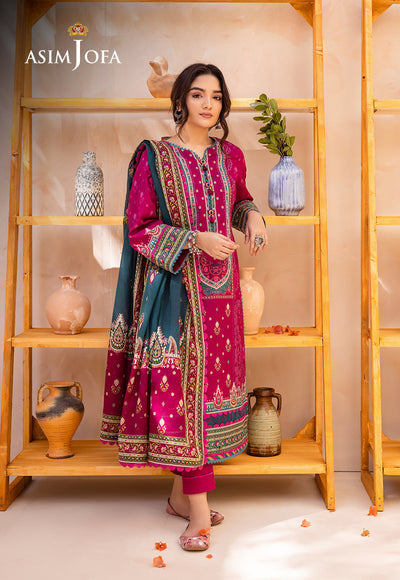 Asim Jofa D/Print Lawn'24 AJUB#05