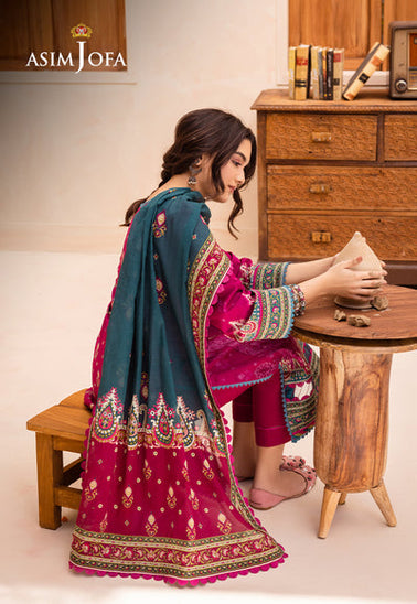 Asim Jofa D/Print Lawn'24 AJUB#05