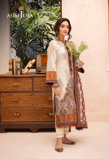Asim Jofa D/Print Lawn'24 AJUB#11