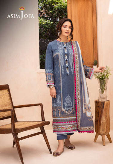 Asim Jofa D/Print Lawn'24 AJUB#14