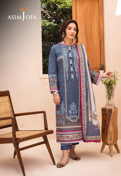 Asim Jofa D/Print Lawn'24 AJUB#14