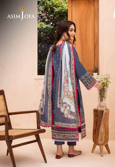 Asim Jofa D/Print Lawn'24 AJUB#14