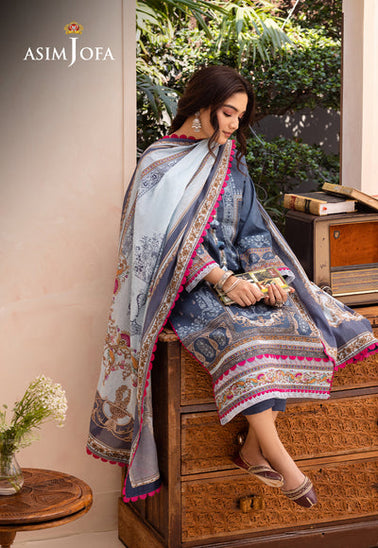 Asim Jofa D/Print Lawn'24 AJUB#14