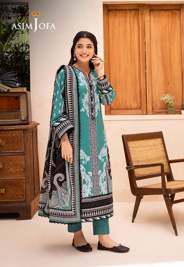 Asim Jofa D/Print Lawn'24 AJUB#03