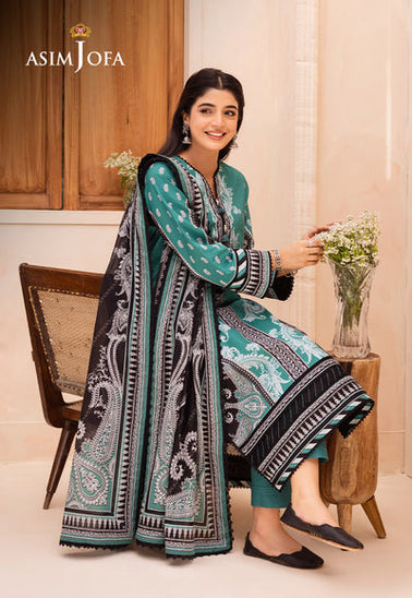 Asim Jofa D/Print Lawn'24 AJUB#03