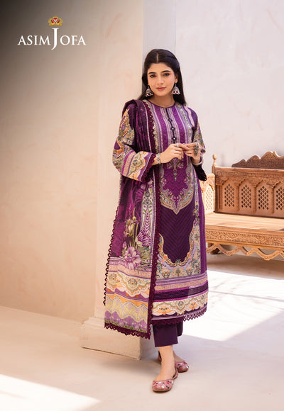 Asim Jofa D/Print Lawn'24 AJUB#10