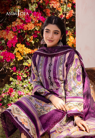 Asim Jofa D/Print Lawn'24 AJUB#10