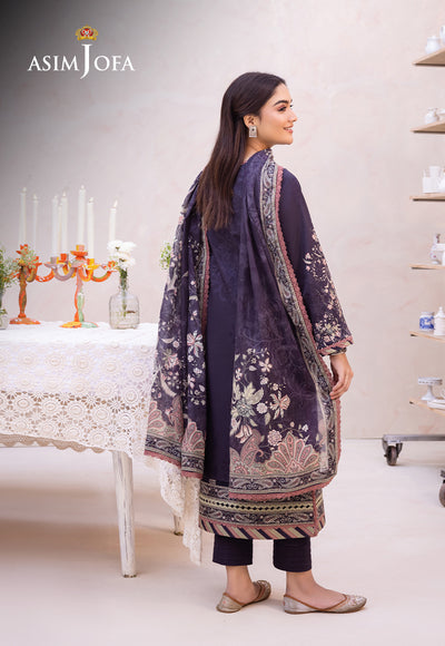 Asim Jofa D/Print Lawn'24 AJUB#08