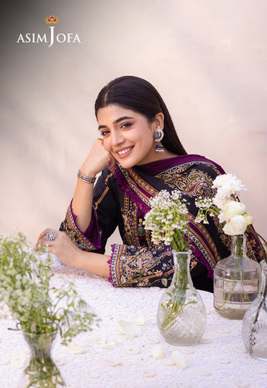 Asim Jofa D/Print Lawn'24 AJUB#17