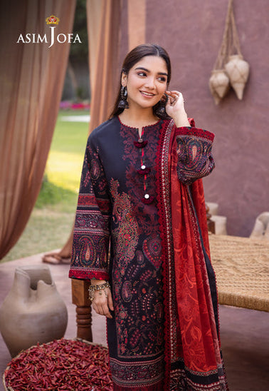 Asim Jofa D/Print Lawn'24 AJUB#12