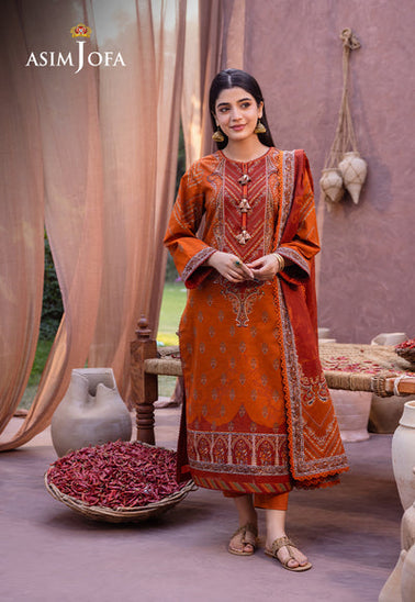 Asim Jofa D/Print Lawn'24 AJUB#07