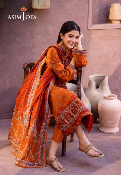 Asim Jofa D/Print Lawn'24 AJUB#07
