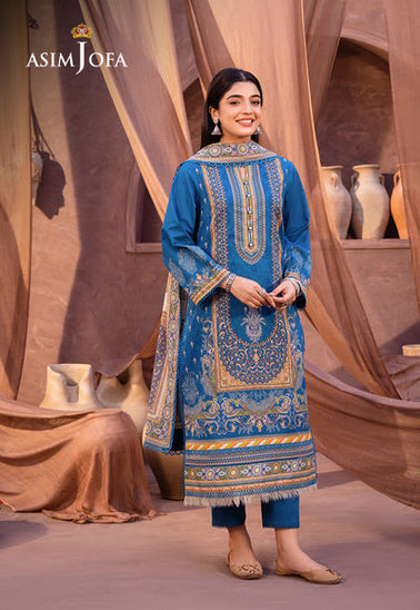 Asim Jofa D/Print Lawn'24 AJUB#16
