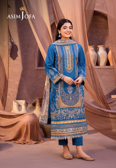 Asim Jofa D/Print Lawn'24 AJUB#16