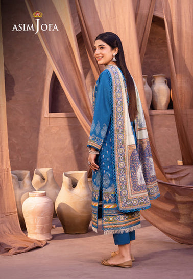 Asim Jofa D/Print Lawn'24 AJUB#16