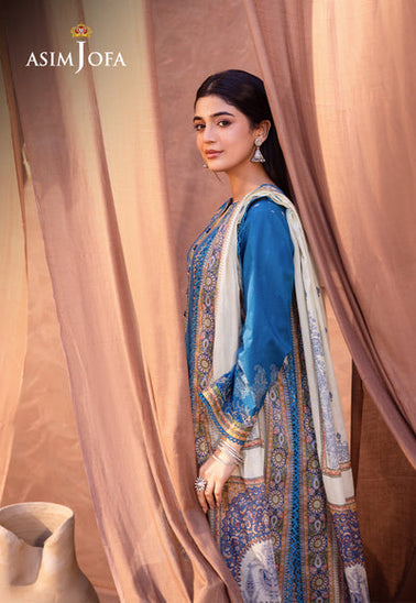 Asim Jofa D/Print Lawn'24 AJUB#16