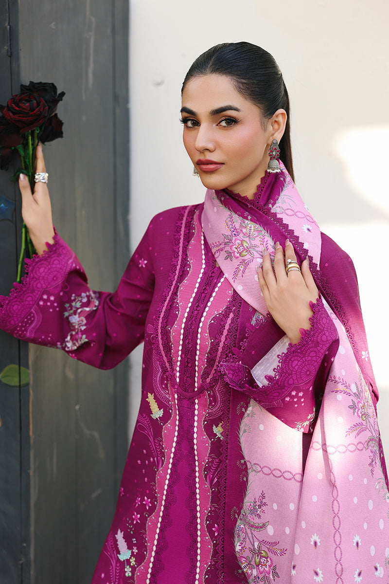 Qalamkar QPrints Unstitched`25 QW#1-B