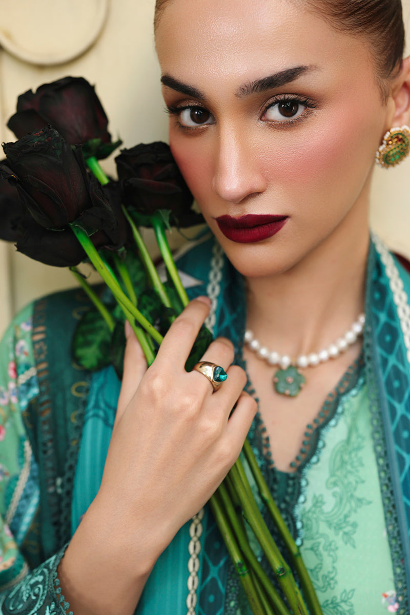 Qalamkar QPrints Unstitched`25 QW#8-B