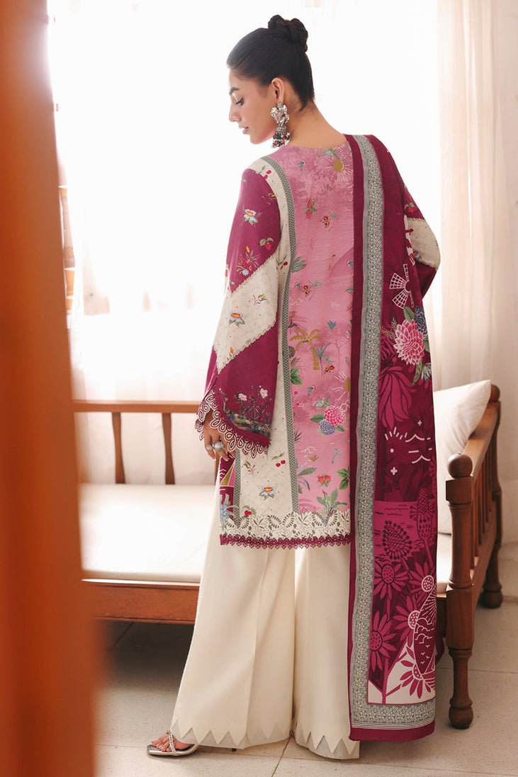 Qalamkar QPrints Unstitched`25 QW#10-B