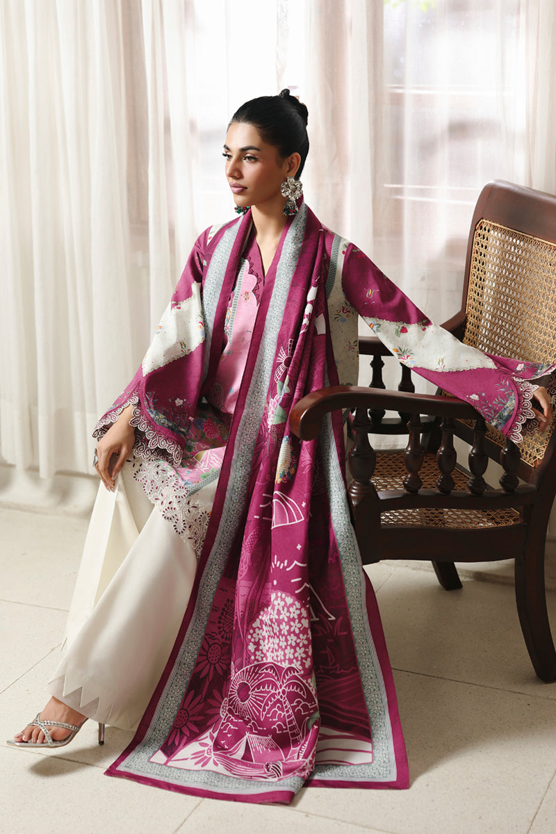 Qalamkar QPrints Unstitched`25 QW#10-B