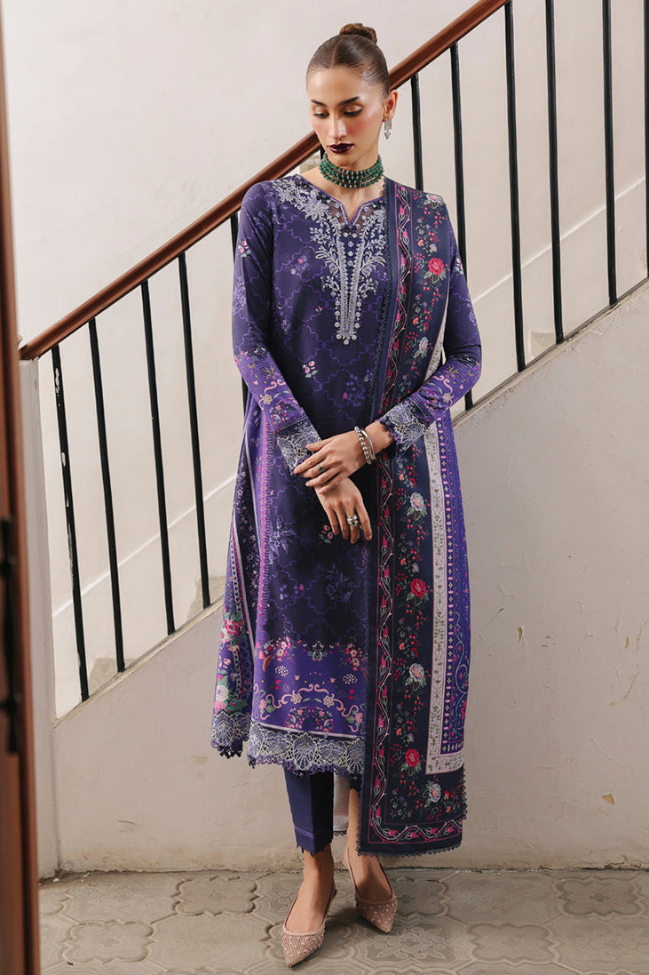 Qalamkar QPrints Unstitched`25 QW#3-B