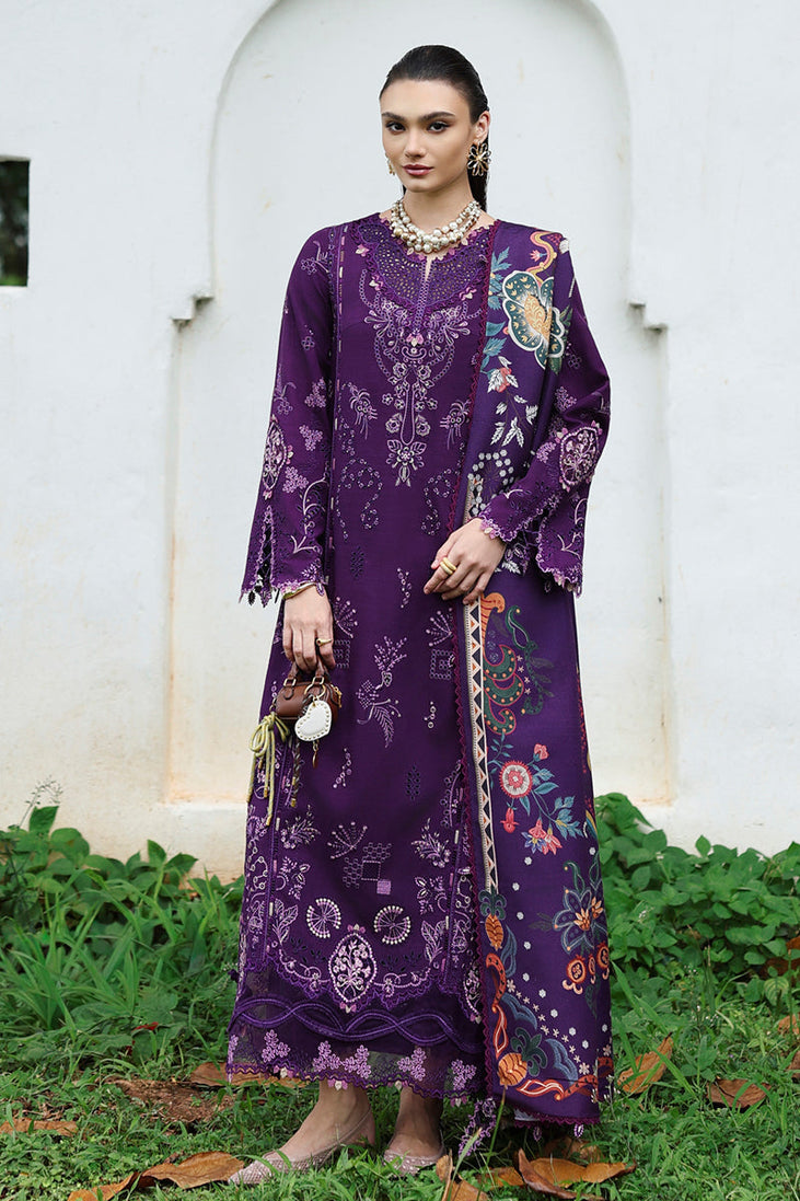 Qalamkar Qline Linen Collection`25 D#15