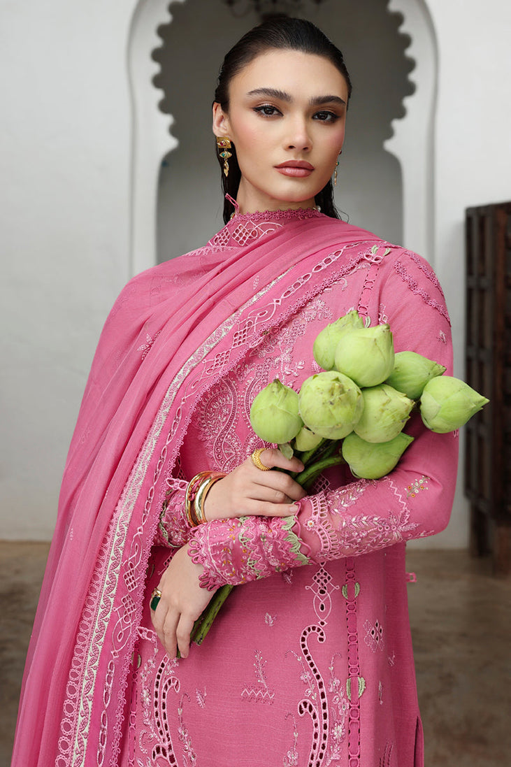 Qalamkar Qline Linen Collection`25 D#04