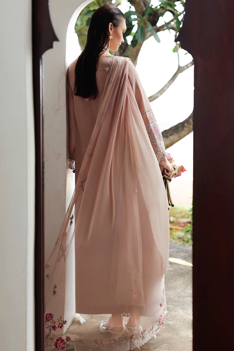 Qalamkar Qline Linen Collection`25 D#14