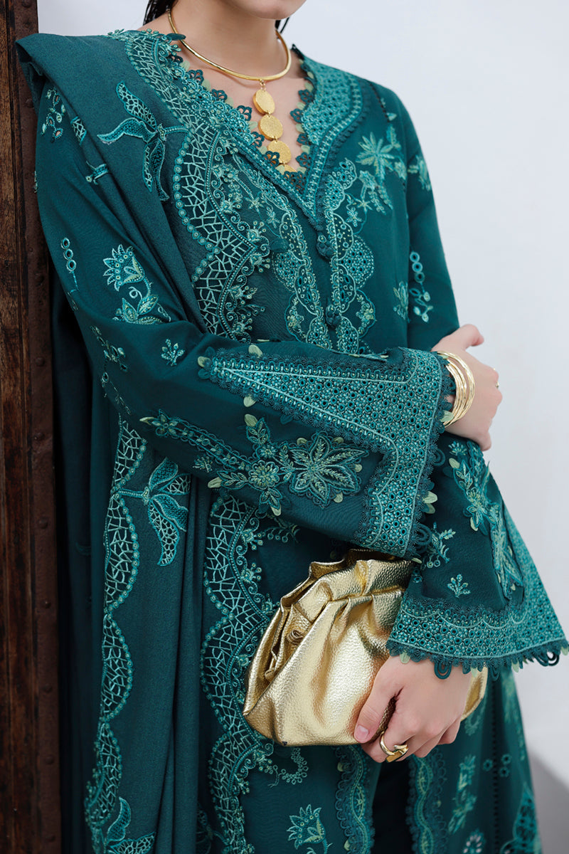 Qalamkar Qline Linen Collection`25 D#11