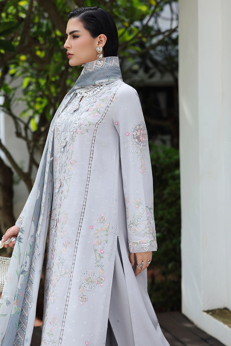 Qalamkar Qline Linen Collection`25 D#02