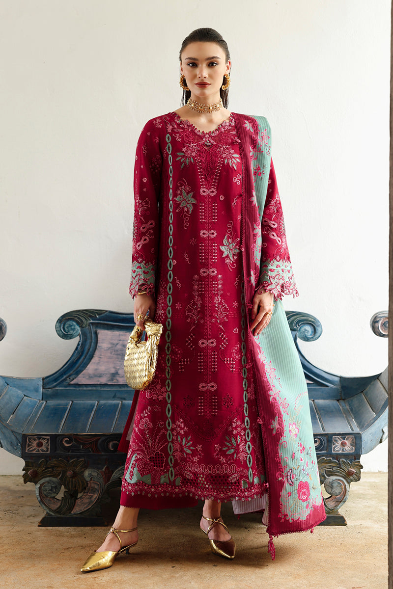 Qalamkar Qline Linen Collection`25 D#12