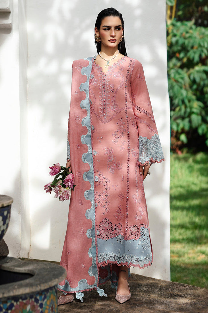 Qalamkar Qline Linen Collection`25 D#10