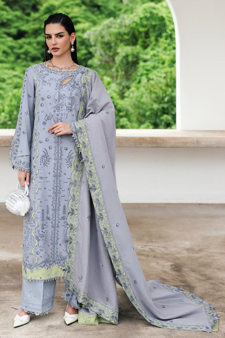 Qalamkar Qline Linen Collection`25 D#13