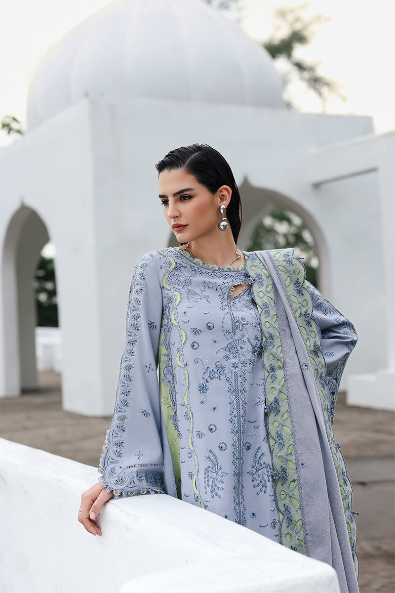 Qalamkar Qline Linen Collection`25 D#13