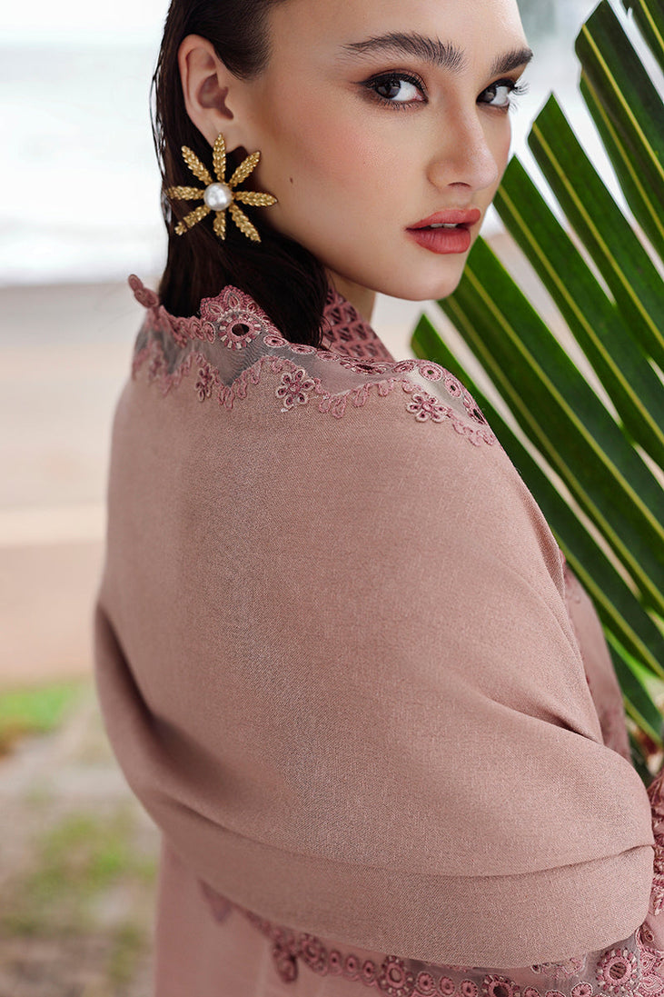 Qalamkar Qline Linen Collection`25 D#08