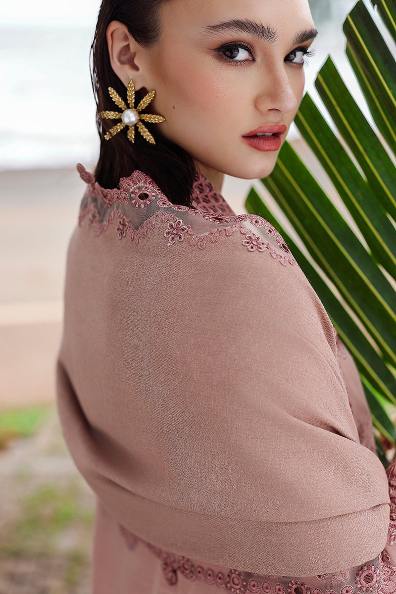 Qalamkar Qline Linen Collection`25 D#08