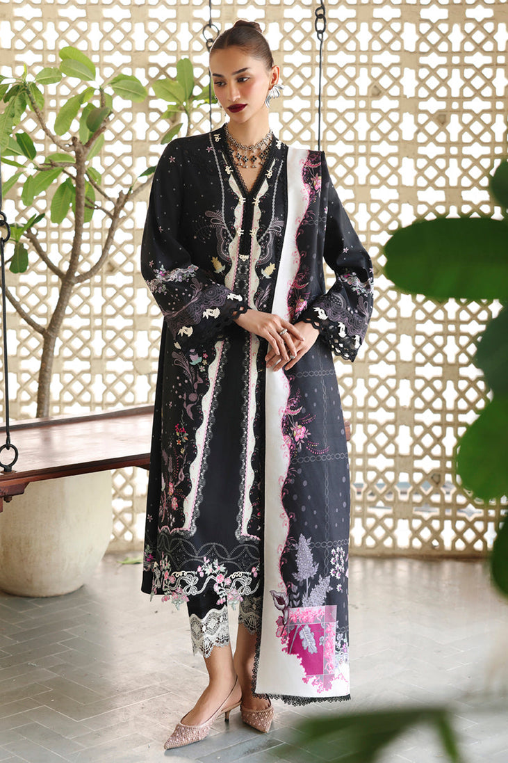Qalamkar QPrints Unstitched`25 QW#1-A