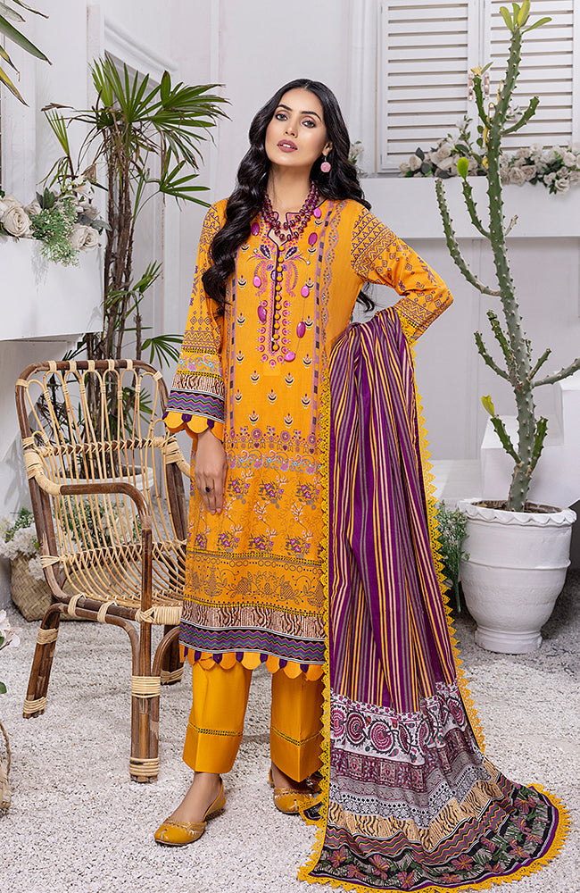 Al Zohaib Coco Print Lawn`22 D#6