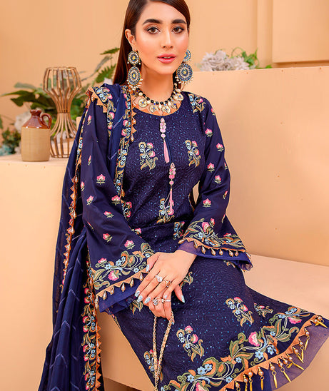 Libas Emb Luxury Lawn`22 D#6