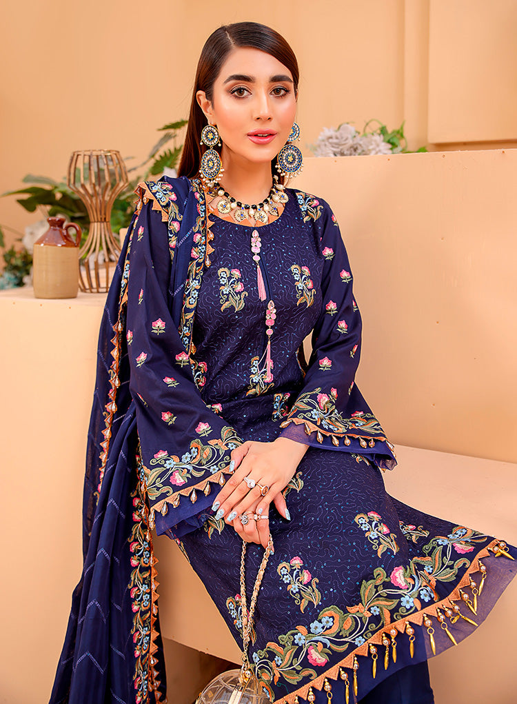 Libas Emb Luxury Lawn`22 D#6