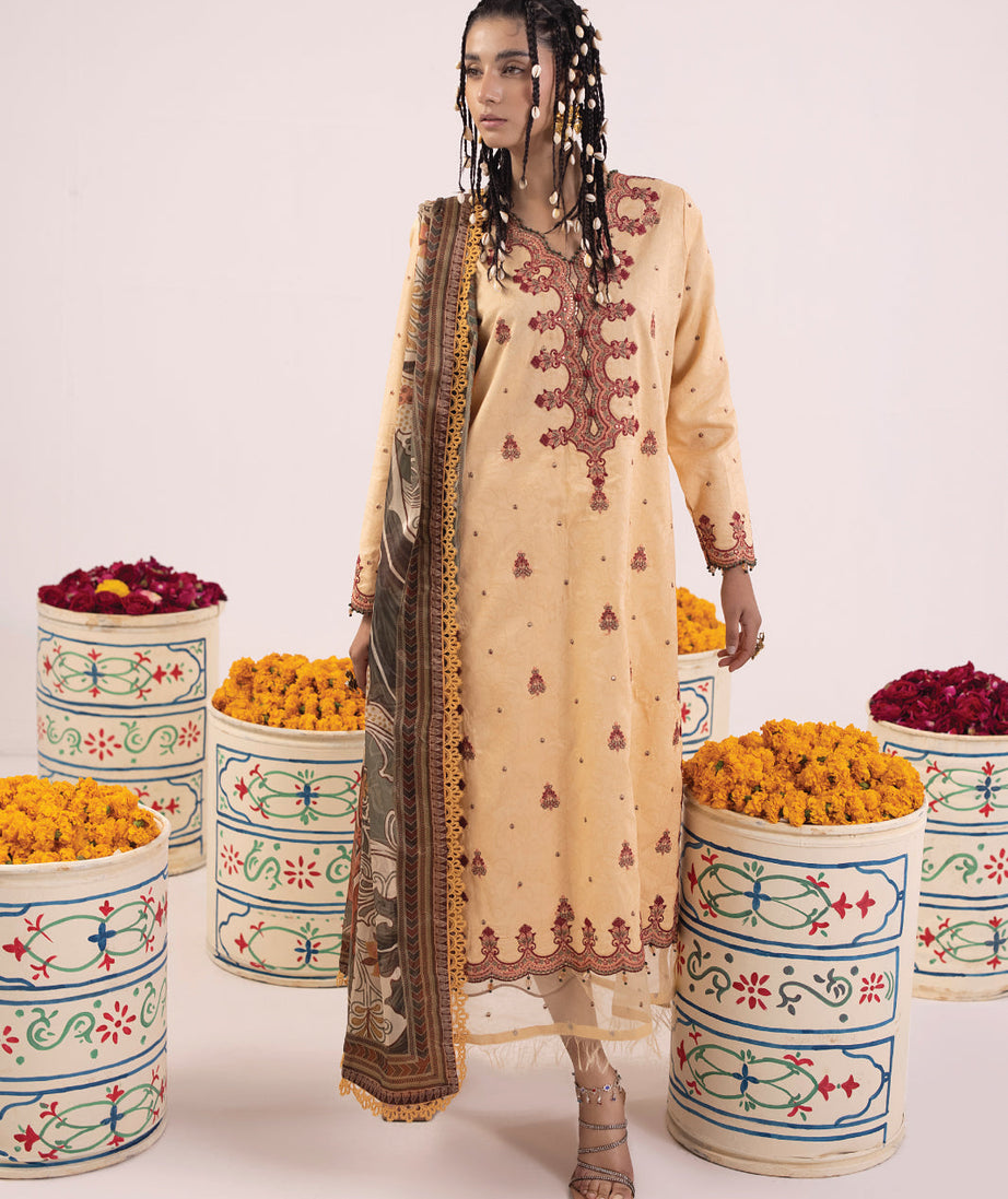 Faiza Faisal Rangeeli Lawn'24 (Gulabo)