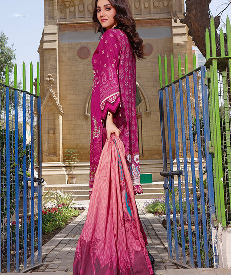 Al-Zohaib Rang Emb Lawn'22 D#7