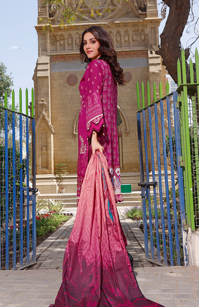 Al-Zohaib Rang Emb Lawn'22 D#7