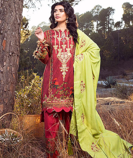 Al Zohaib Wintry Breeze Shawl Collection`20 D#7