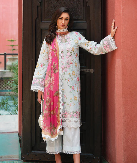 Saira Rizwan Lawn'24 Vol-2 D#07 (Fanny)